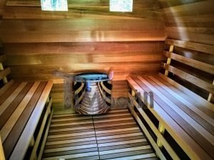 Have sauna med Harvia vega elvarmer